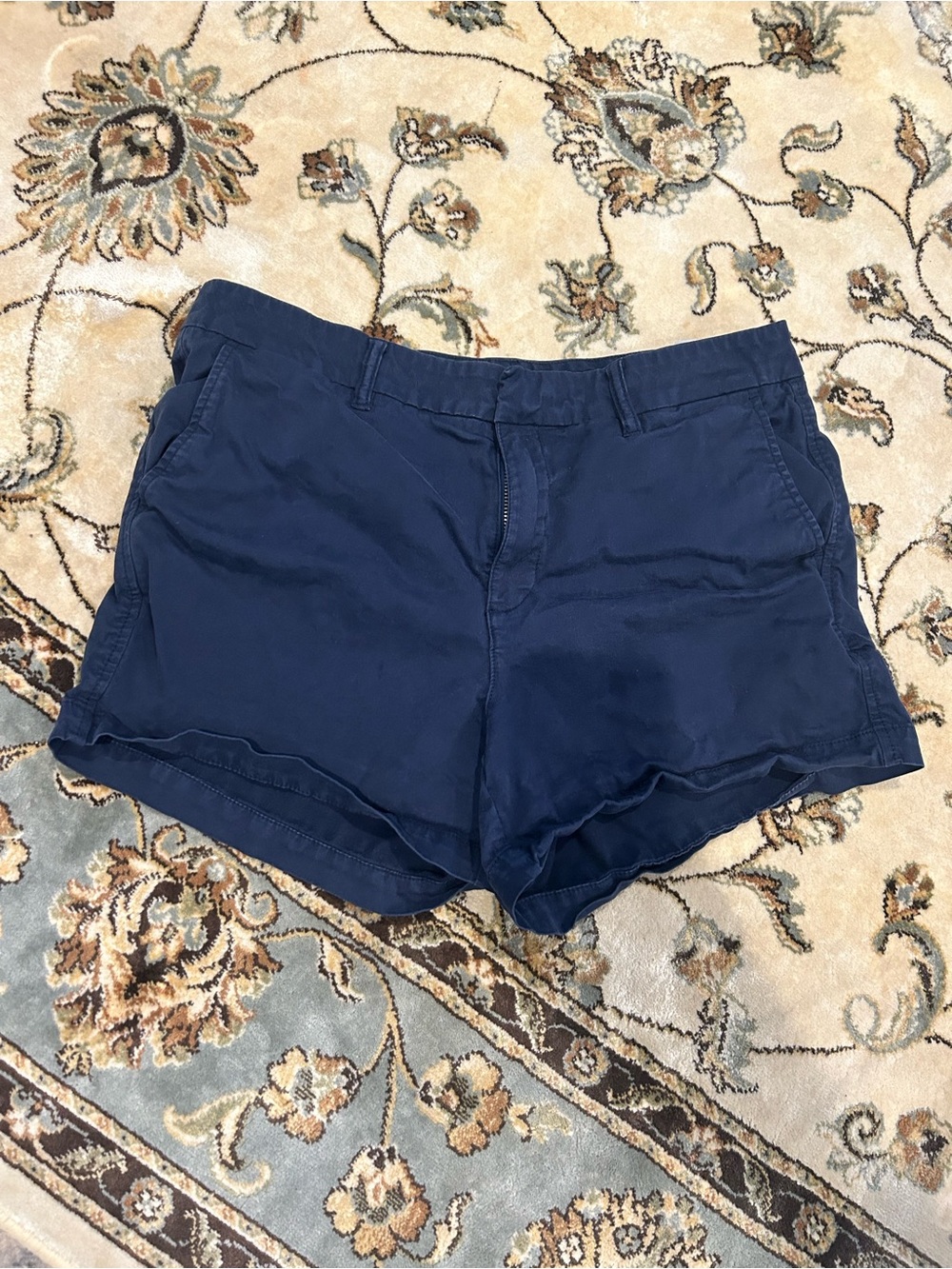 Quince Cotton Blend Chino Shorts